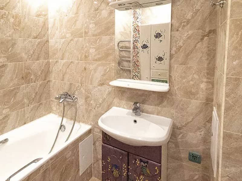 фото 1 ремонт совмещённого санузла