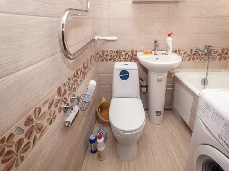 Фото 1 ремонт совмещённого туалета