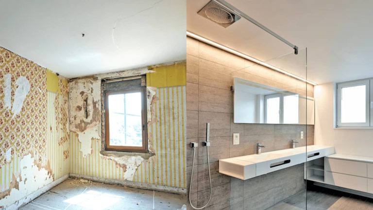 фото баннер ремонт ванной комнаты